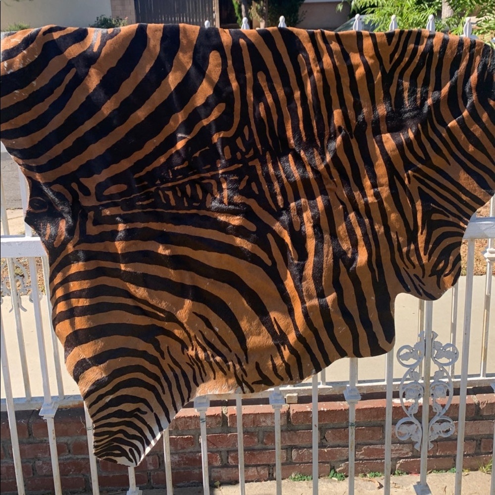 Cow hide from HD BUTTERCUP zebra tiger print